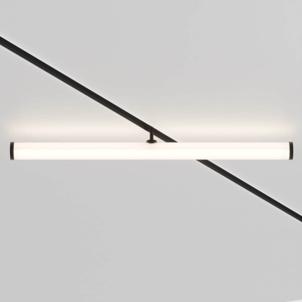 Maytoni Larc Magnet-Schinensystem EXILITY 48V LED Stromschienenleuchte 25W dimmbar Schwarz 90Ra