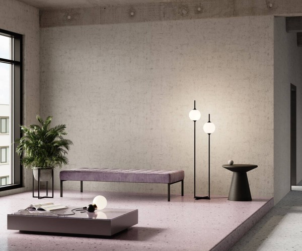 Maytoni The Sixth Sense LED Stehleuchte, Stehlampe 2x 12W Schwarz Warmweiss