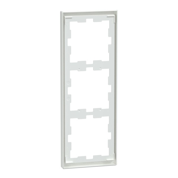 Merten MEG4030-6535 D-Life Abdeckrahmen 3fach lotosweiss glänzend