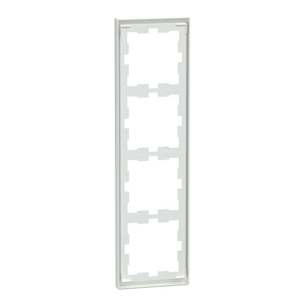 Merten MEG4040-6535 D-Life Abdeckrahmen 4fach lotosweiss glänzend