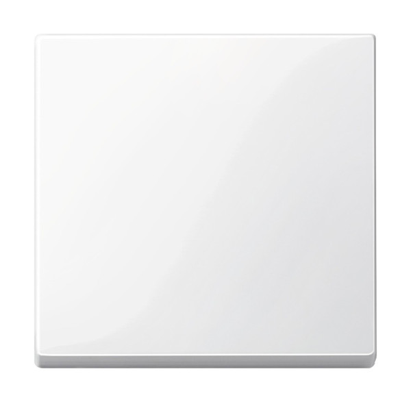 Merten - Wechselschalter mit Rahmen Kombination - System M Polarweiß glänzend