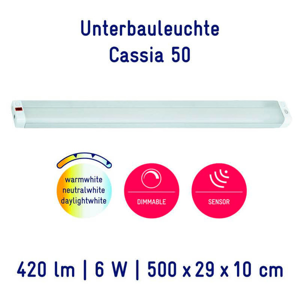 Müller Licht LED Unterbauleuchte Cassia Sensor 50 20000095