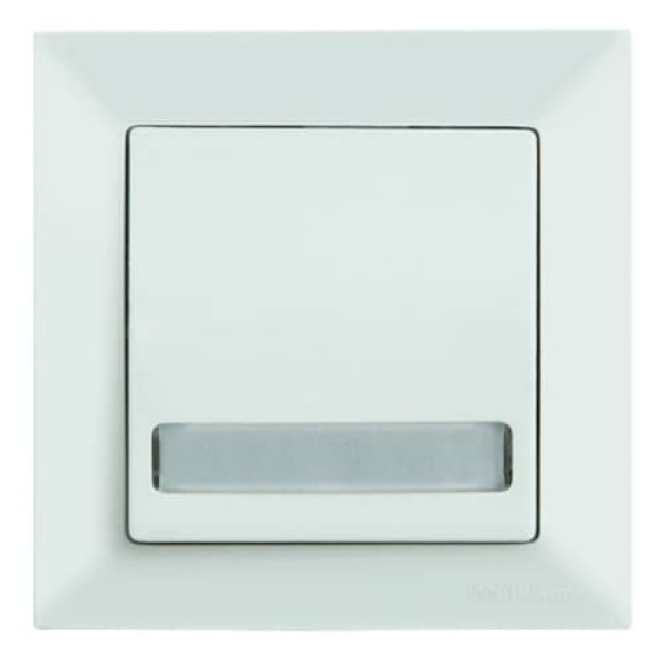 Mutlusan Candela Schalter beleuchtet und beschriftbar Namensfeld Schriftfeld