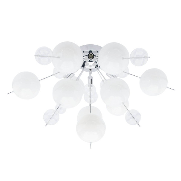 Näve G9 Deckenleuchte EXPLOSION Ø57cm weiß 1085123