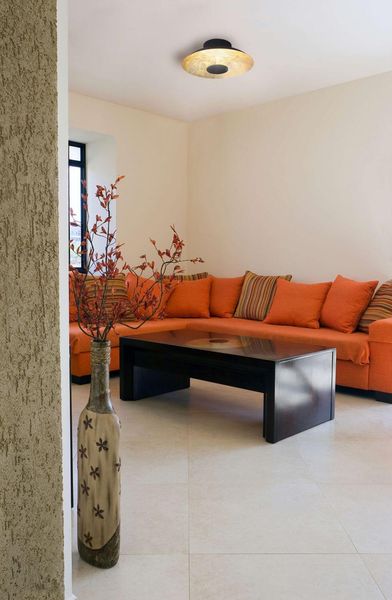 Näve LED Deckenleuchte FIRENZE Ø30cm 12W Warmweiss schwarz-gold 1265358