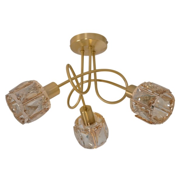 Näve LED Spotleuchte JOSEFA Ø38cm 120W Warmweiss gold 1280858