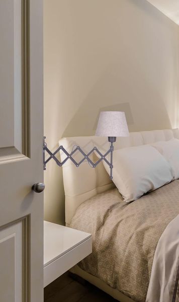 Näve E27 Wandleuchte ADRIENNE natur 1292327