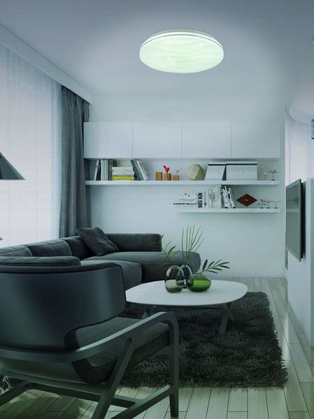 Näve Deckenleuchte AUSTIN Ø38cm Steuerbare Lichtfarbe weiß dimmbar RGB Tuya Smart 1355923