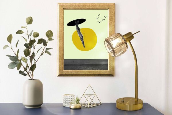 Näve LED Tischleuchte JOSEFA 17,5x12cm 4W Warmweiss gold 3149658