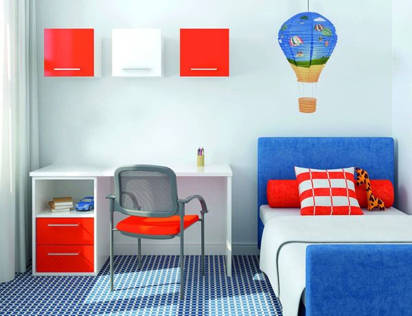 Näve E27 Lampenschirm KIZI Ø35cm bunt 405300