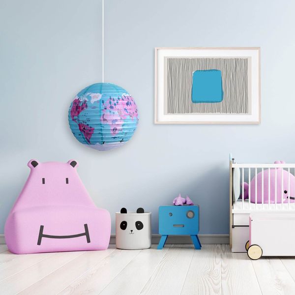 Näve Lampenschirm KID BALLON Ø40cm bunt Einhorn 4120606