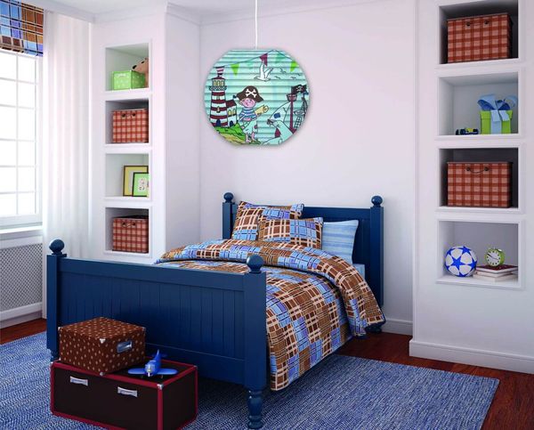 Näve Lampenschirm KID BALLON Ø40cm bunt Pirat 4120607