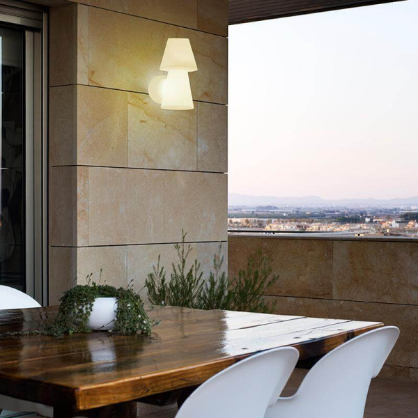 NewGarden LOLA 35 Wandleuchte 35cm wetterfest Innen & Außen IP44