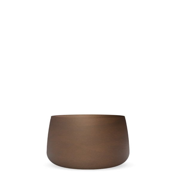 Newgarden CAMELIA 60 Blumentopf XXL groß rund ø59x39cm bronze 74L außen