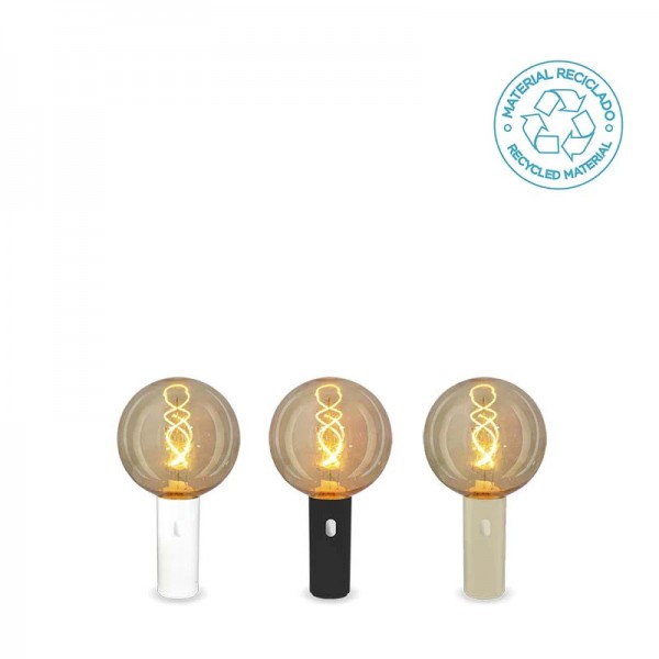 NewGarden EDY G125 LED Mobile Hängeleuchte schwarz Akku, Fernbedienung Innen & Außen IP54