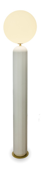 Newgarden Monica 150 Beige Stehleuchte, Akku & Solar, dimmbar, Fernbedienung, Dämmerungssensor ø35x153 cm