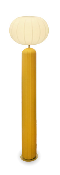 Newgarden Rachel 145 Senfgelb Stehleuchte, Akku & Solar, dimmbar, Fernbedienung, Dämmerungssensor ø36x142,7 cm