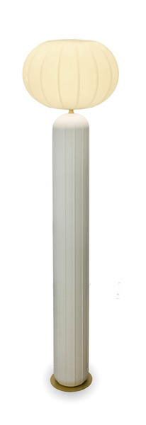 Newgarden Rachel 145 Beige Stehleuchte, Akku & Solar, dimmbar, Fernbedienung, Dämmerungssensor ø36x142,7 cm