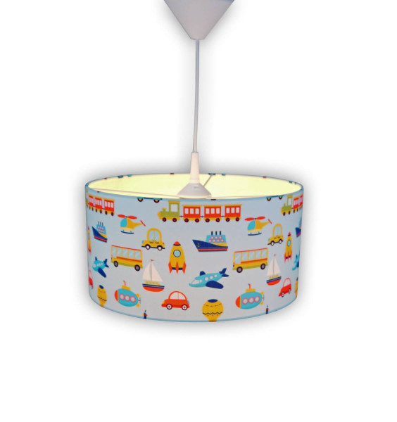 Niermann Fahrzeuge Pendelleuchte E27 Multicolor, Bunt Made in Germany