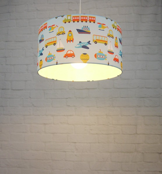 Niermann Fahrzeuge Pendelleuchte E27 Multicolor, Bunt Made in Germany