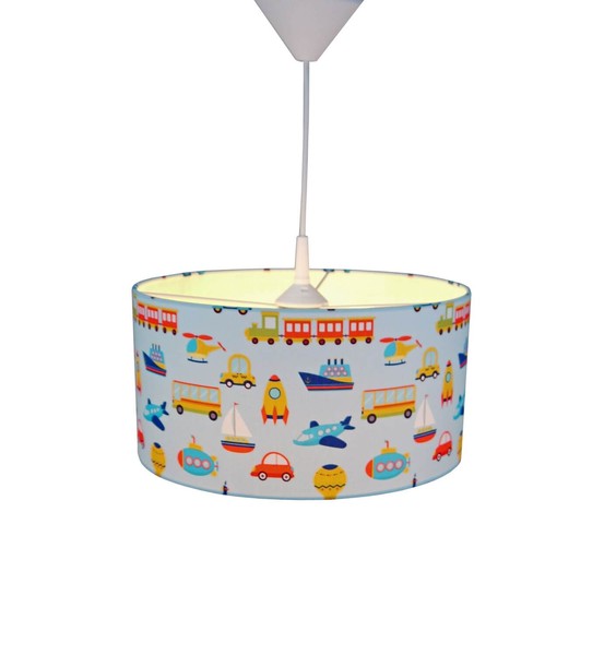 Niermann Fahrzeuge Pendelleuchte E27 Multicolor, Bunt Made in Germany