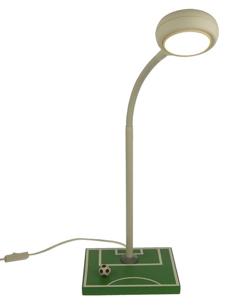 Niermann Fußballfeld Lese-Tischleuchte GX53 Grün, Weiß Made in Germany
