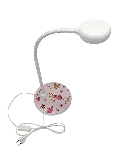 Niermann Princess Tischleuchte GX53 Rosa/Weiß Made in Germany