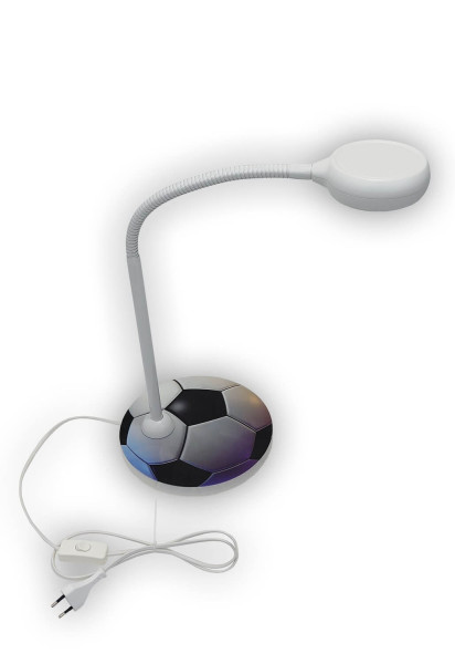 Niermann Fußball Tischleuchte GX53 Schwarz/Weiß Made in Germany