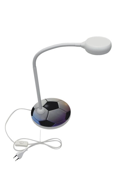 Niermann Fußball Tischleuchte GX53 Schwarz/Weiß Made in Germany