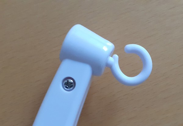 Niermann Mobilehalter zum Klemmen Weiß