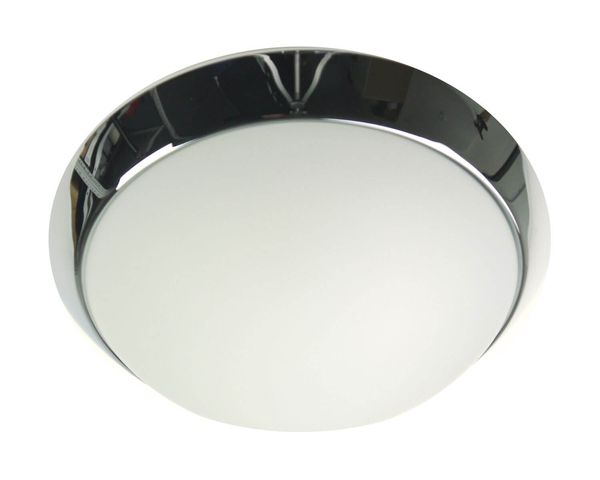 Niermann LED 14W Deckenleuchte Opal matt Glas, Chrom, 40cm, HF Sensor, 56301