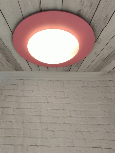 Niermann Saturn Deckenleuchte E27 Rosa Made in Germany