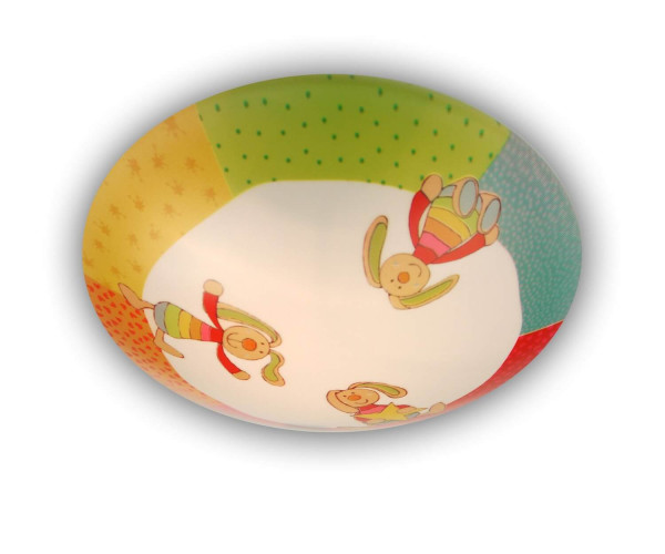 Niermann Rainbow Rabbit Deckenleuchte E27 Multicolor, Bunt