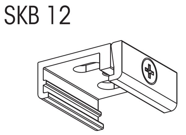 Nordic Global Trac Schienenklammer SKB12-1 grau
