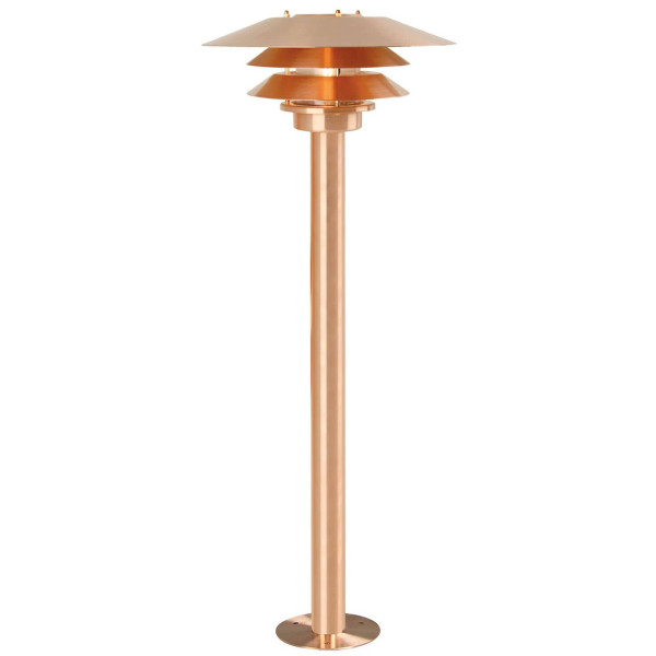 Nordlux 10600725 Veno Gartenleuchte E27 Kupfer IP54