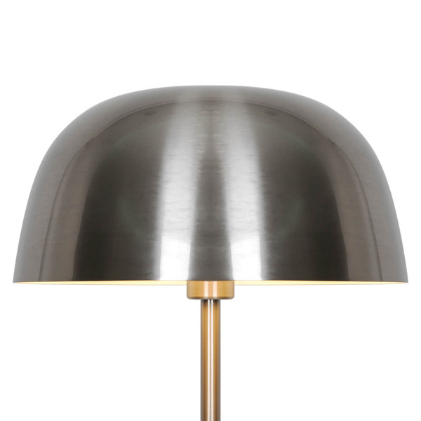 Nordlux Stehlampe Cera Gebürsteter Stahl E27 Ø36cm Metall 2010244033