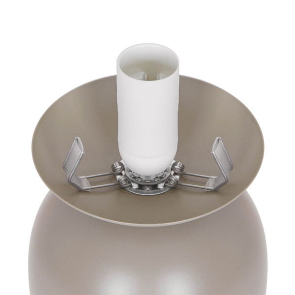Nordlux Tischlampe Notti Hell braun E14 Ø15cm Metall 2011035018