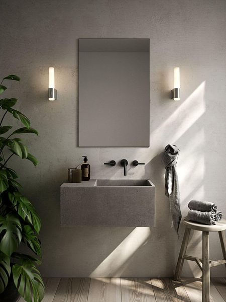 Nordlux Helva Night LED Wandleuchte 6.5W Chrom IP44 2015301033