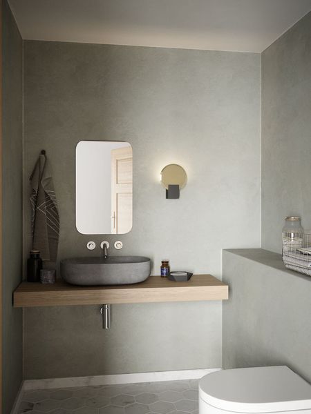 Nordlux Hester LED Wandleuchte 9W Schwarz IP44 2015391003