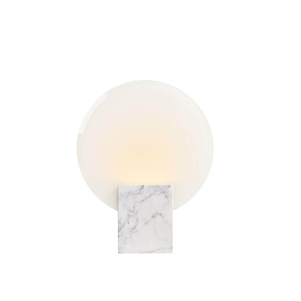 Nordlux 2015391020 HESTER LED Wandleuchte 9,5W Dimmbar Warmweiss Marmor IP44