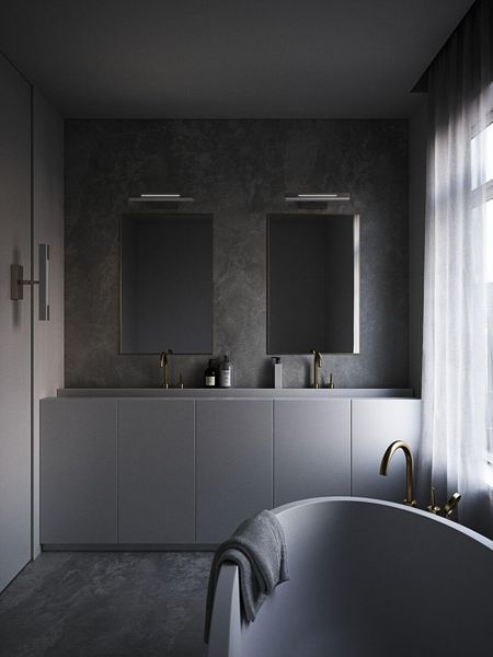 Nordlux Otis 40 LED Wandlampe 13W Chrom IP44 2015401033