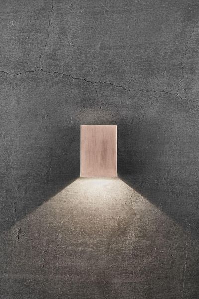 Nordlux Fold 10 LED Wandleuchte 2*3.75W Kupfer Außenleuchte IP54 2019041030