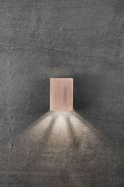 Nordlux Fold 10 LED Wandleuchte 2*3.75W Kupfer Außenleuchte IP54 2019041030