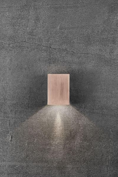 Nordlux Fold 10 LED Wandleuchte 2*3.75W Kupfer Außenleuchte IP54 2019041030