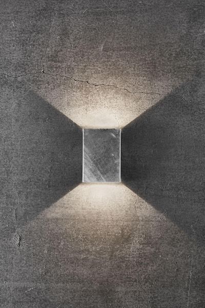 Nordlux Fold 10 LED Wandleuchte 2*3.75W Verzinkt Außenleuchte IP54 2019041031