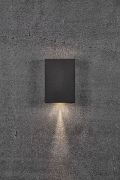 Nordlux Fold 15 LED Wandleuchte 3.5W Schwarz Außenleuchte IP54 2019051003