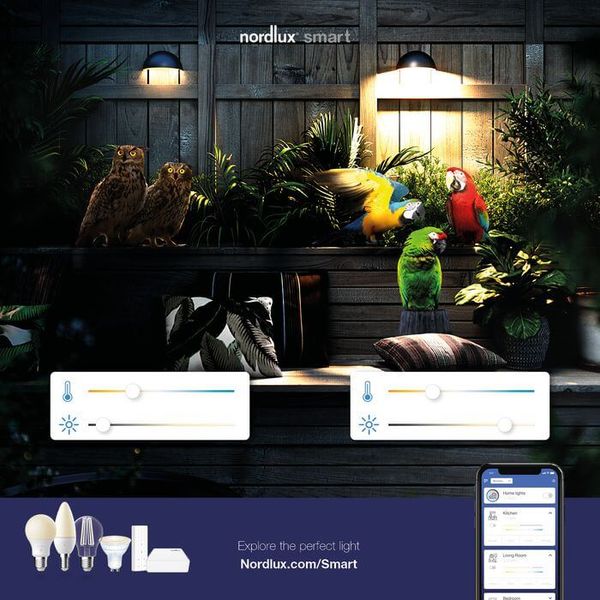Nordlux Smartlight LED Lampe E27 7W 2200-6500K Steuerbare Lichtfarbe 2070052701
