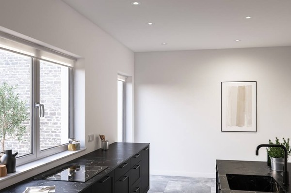 Nordlux Stake LED Einbauleuchte dimmbar 6,1W Weiss warmweiss