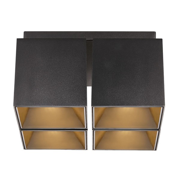 Nordlux Ethan Leuchte 4er GU10 Schwarz matt 2110430103