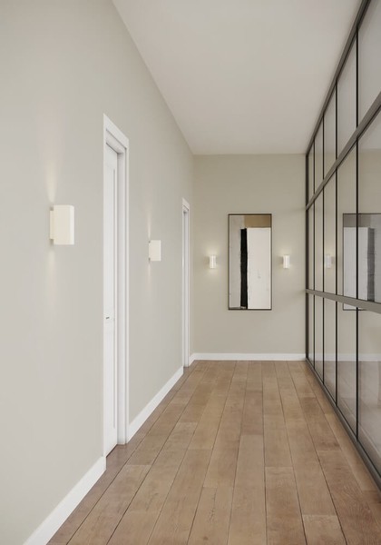 Nordlux Curtiz LED Wandleuchte 3-Step dimmbar 4,5W Weiss warmweiss